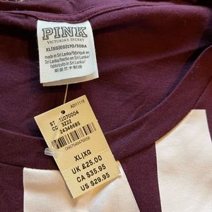 VS PINK SHORT SLEEVE